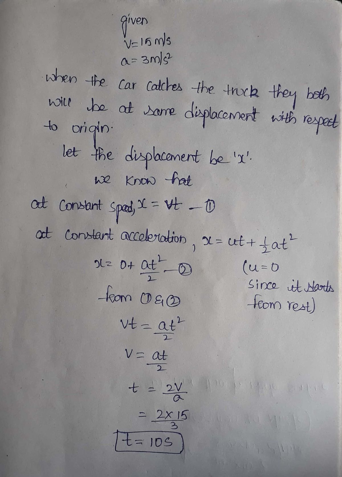 Physics homework question answer, step 1, image 1